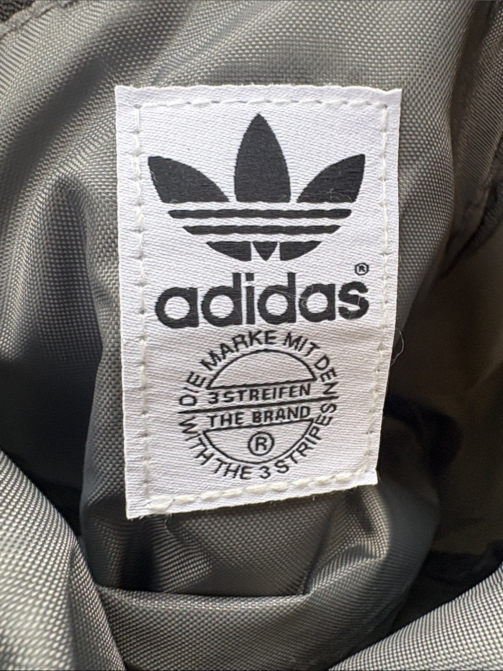 adidas Trefoil Mini Duffel Crossbody Bag in Silver Green - Picture 12 of 16